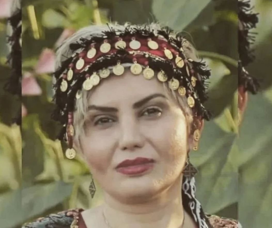 Nasrin Ghaderi, a woman from the city of Mariwan who resided in Tehran, was hit several times in the head during a protest in the capital, sending her into a coma and later passing away in hospital on November 5, 2022. Photo: Soran Mansouria/Twitter